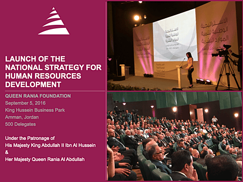 Launch Of The National Strategy For Human Resources Development